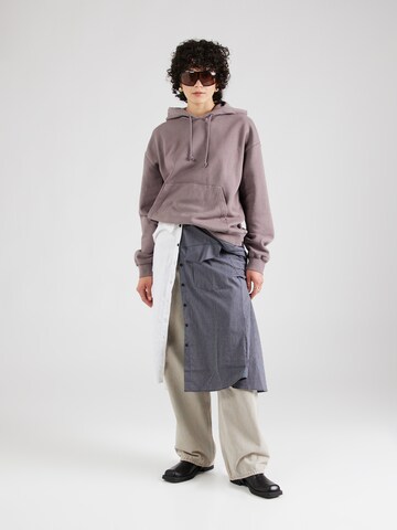 WEEKDAY Sweatshirt 'ESSENCE STANDARD' in Grau