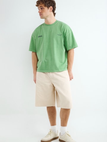 BALMOHK Loosefit Farkut värissä beige