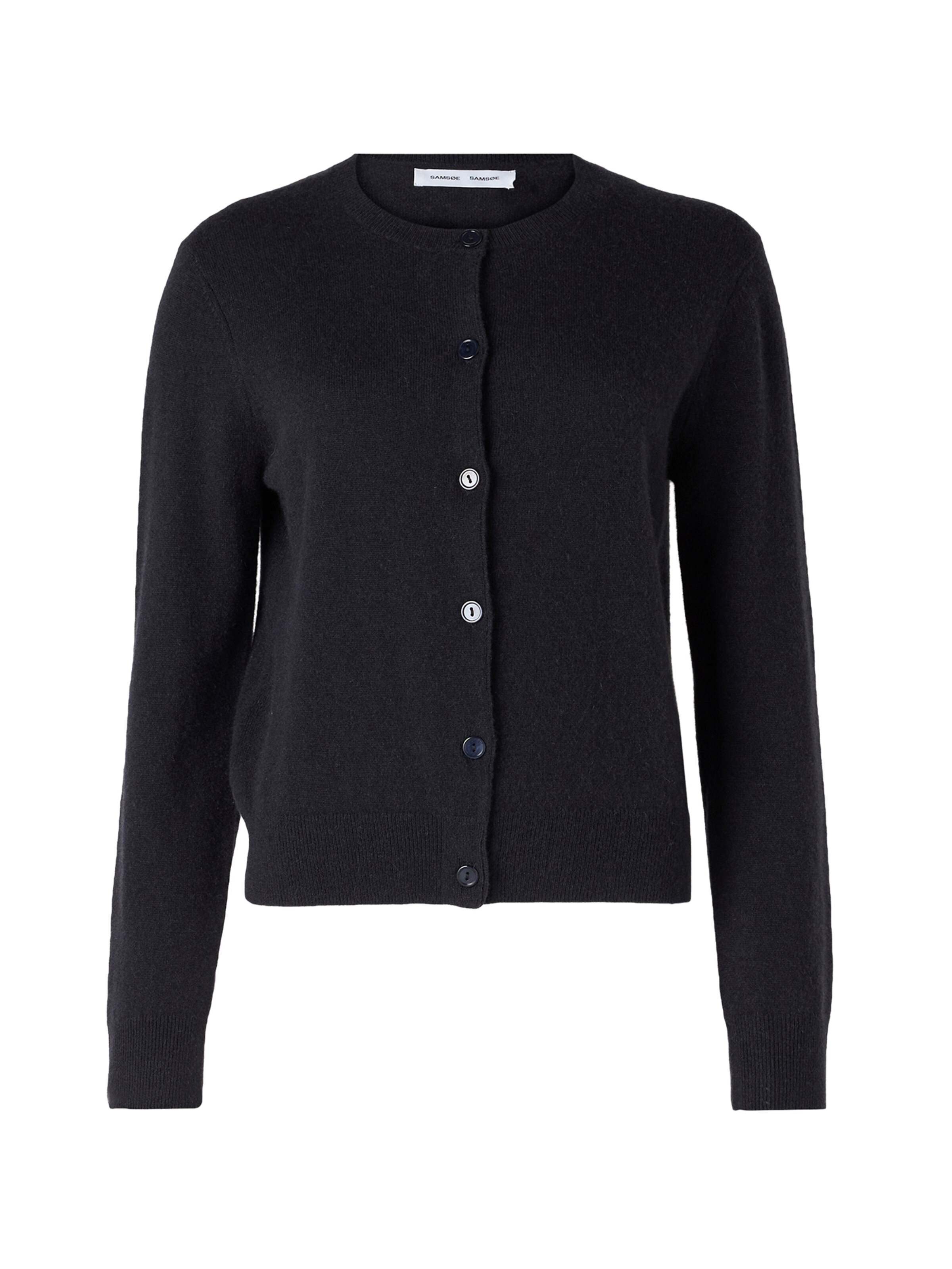 Samsøe Samsøe Πλεκτή ζακέτα 'Boston' σε μπλε: μπροστά