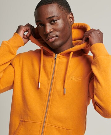 Superdry Sweatjacke in Orange