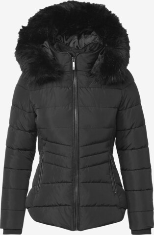 KOROSHI Winterjacke in Schwarz: predná strana