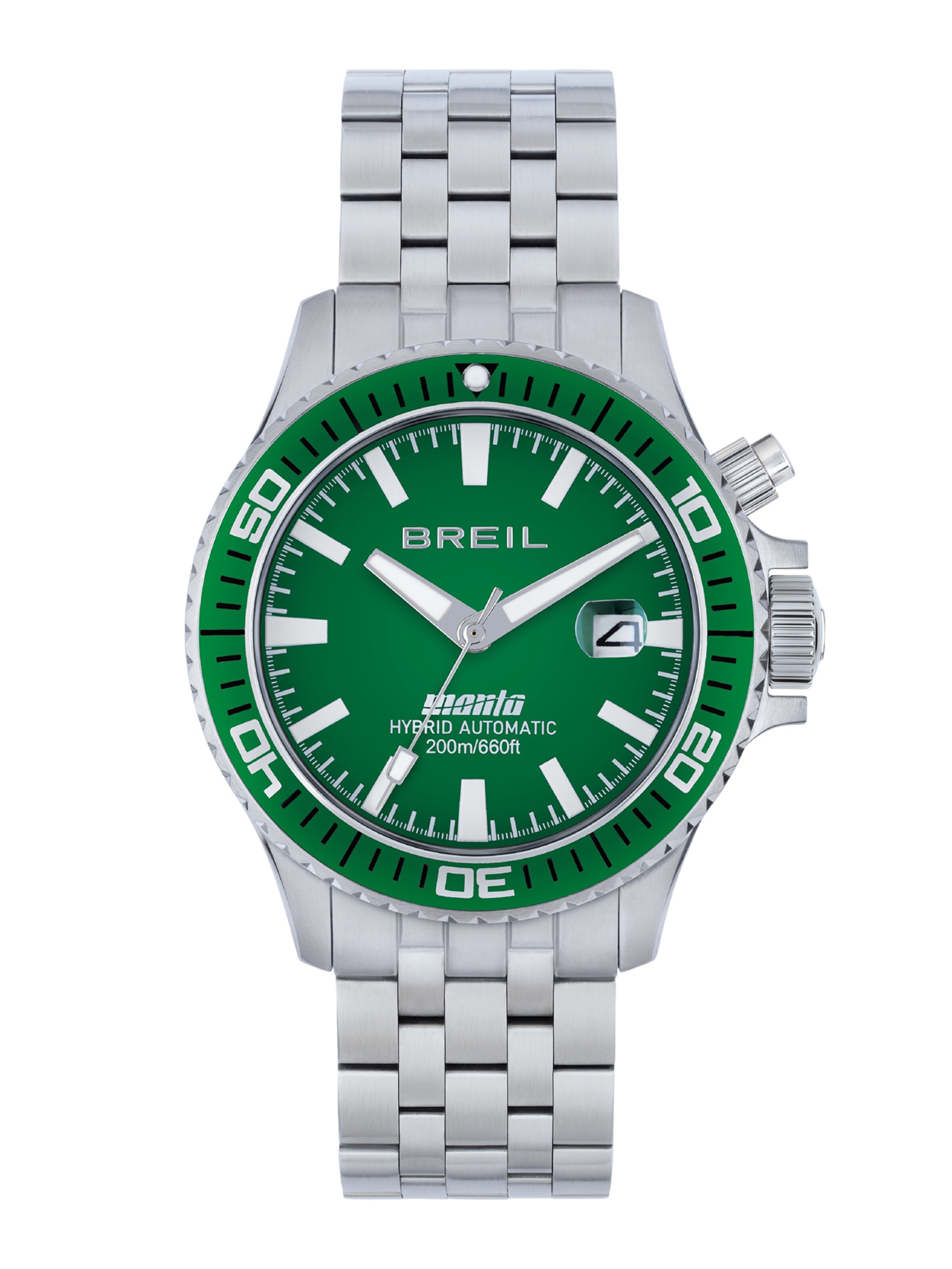 Breil Analoog horloge 'Manta P.R.O.' in Zilver: voorkant