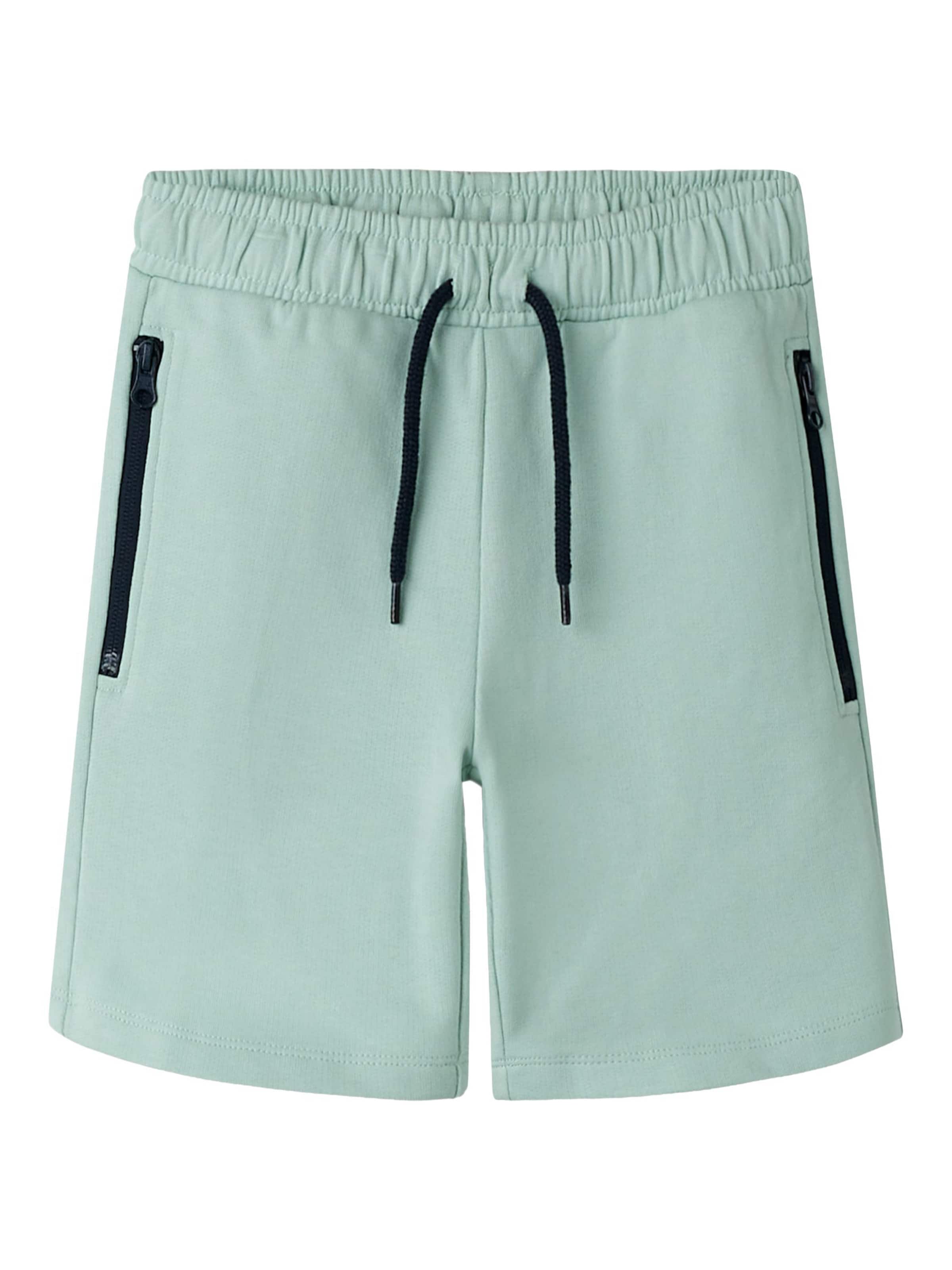 NAME IT Regular Trousers in Green: front