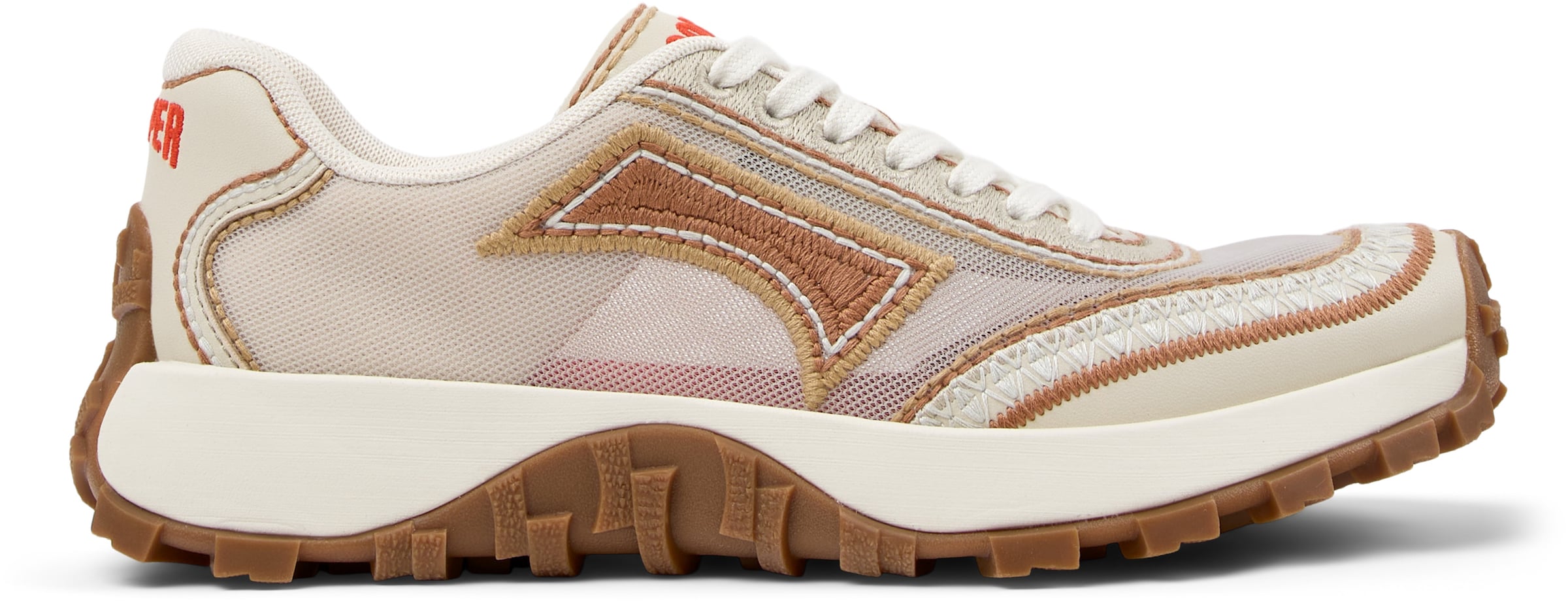 Sneaker bassa 'Drift Trail Twins' di CAMPER in beige