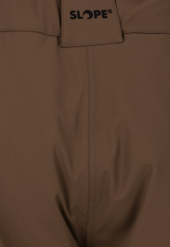SLOPE Regular Outdoor trousers in Black