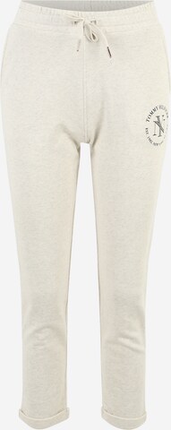 TOMMY HILFIGER Tapered Pants in White: front