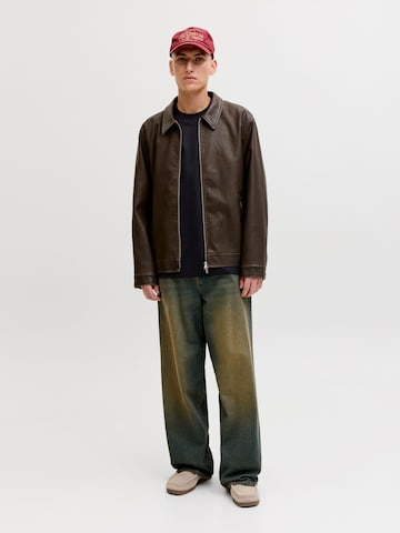 JACK & JONES - Camiseta 'JJEBARRON' en negro