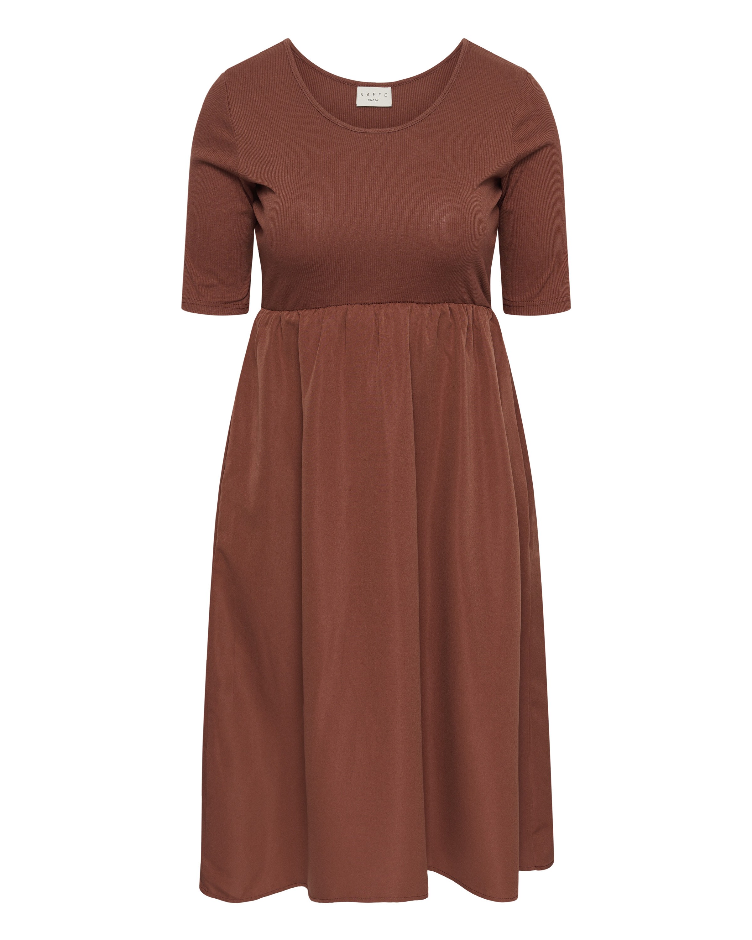 KAFFE CURVE Dress 'KCKristi' in 40 in Brown, Item view