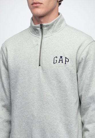 GAP Sweatshirt 'HERITAGE' in Grey