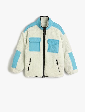 Koton Between-Season Jacket in White: front