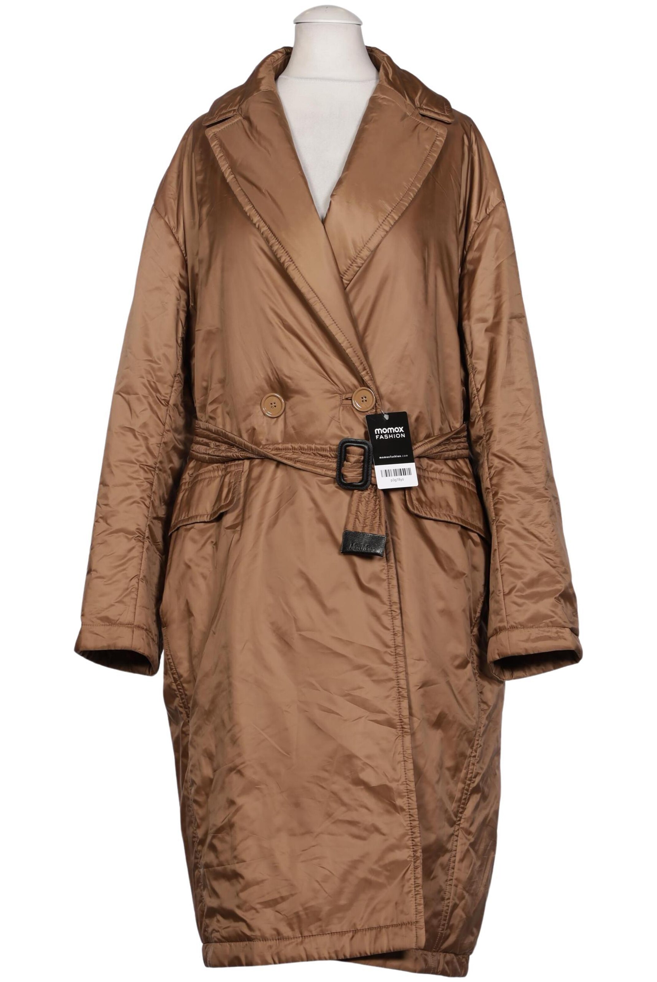 Max Mara Mantel XXS in Braun: Vorderseite