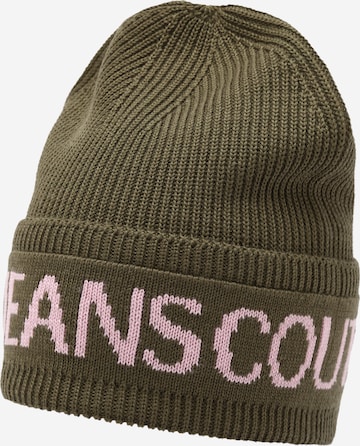 Versace Jeans Couture Beanie in Green: front