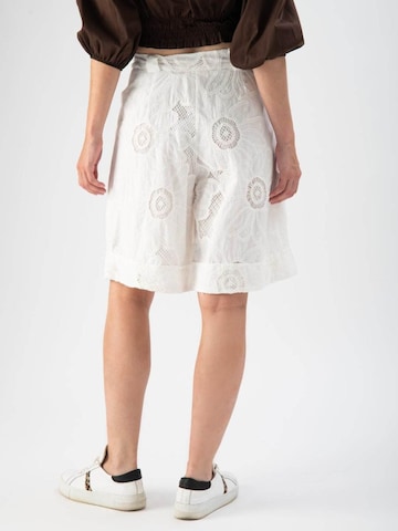 MND Loosefit Bukser i hvid