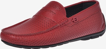 Baldinini Classic Flats in Red: front