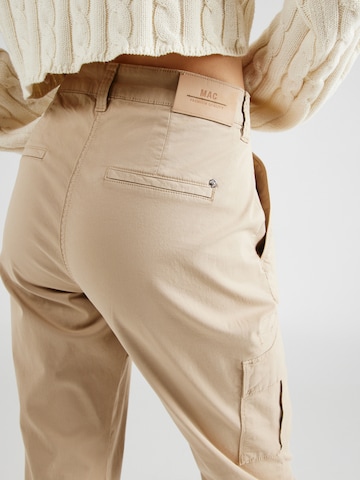 Regular Pantalon cargo 'RICH' MAC en beige