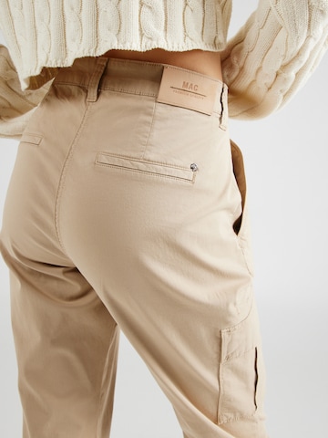 MAC Regular Cargohose 'RICH' in Beige