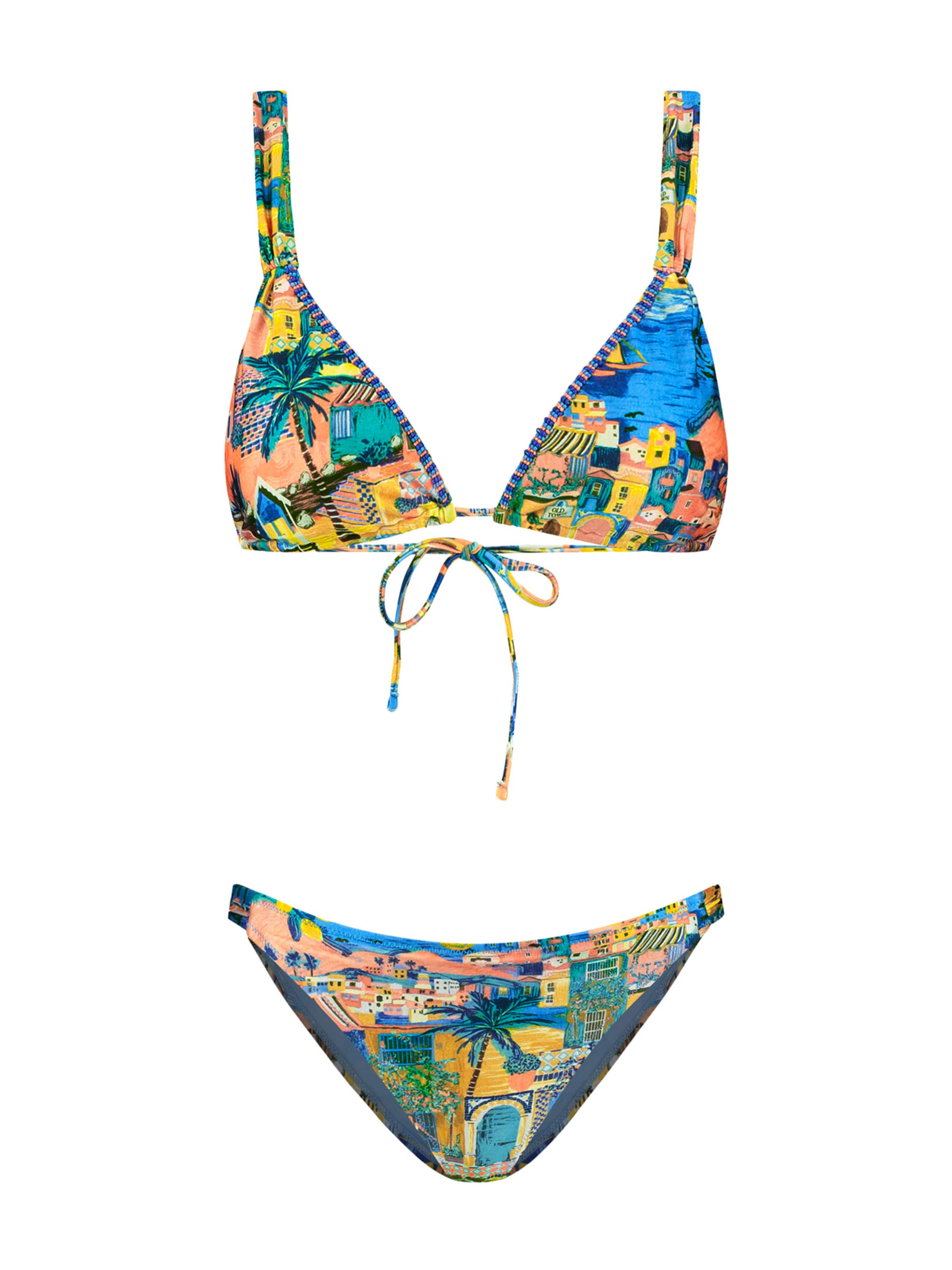 Shiwi Triangen Bikini i blandade färger: framsida