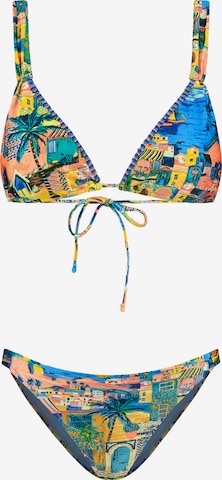 mišri Shiwi Trikampė Bikinis: priekis