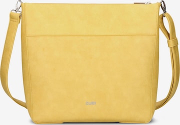 ZWEI Shoulder Bag 'Mademoiselle' in Yellow: front