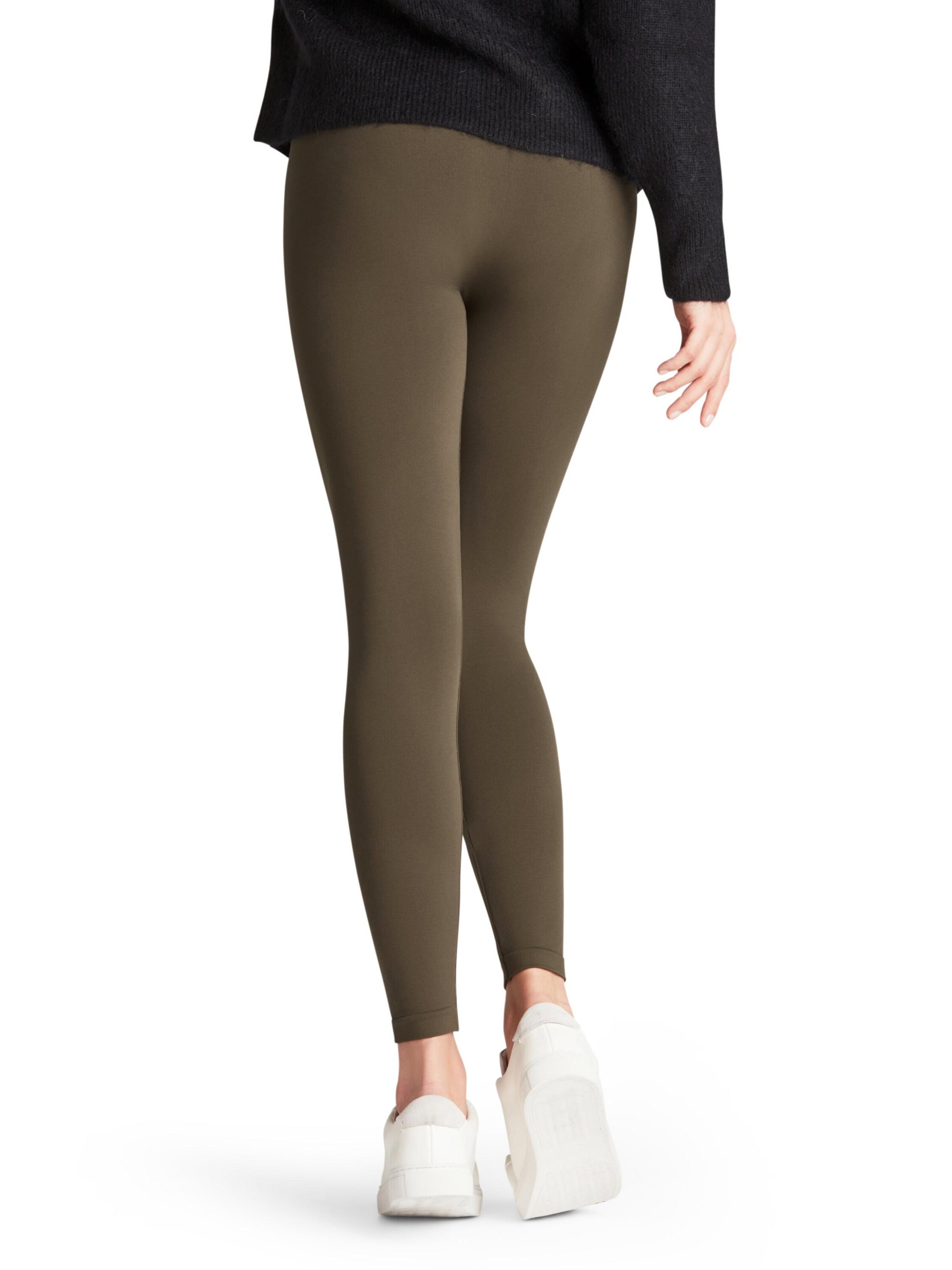 FALKE Skinny Leggings 'Seamless' in Green