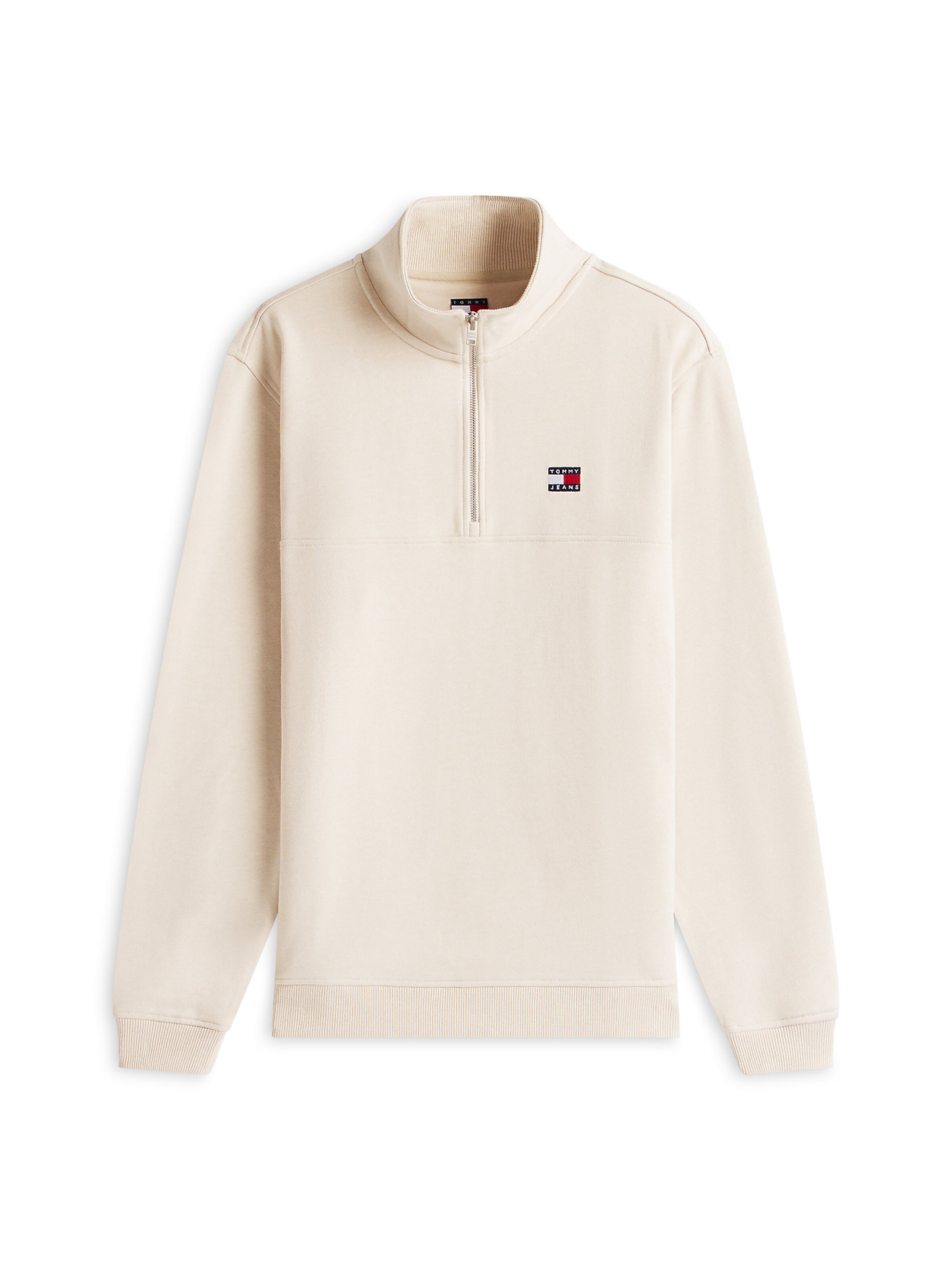 Tommy Jeans Sweatshirt in Beige: front