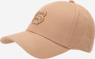 Cappello da baseball 'Zed-B-Icon' di BOSS in beige: frontale