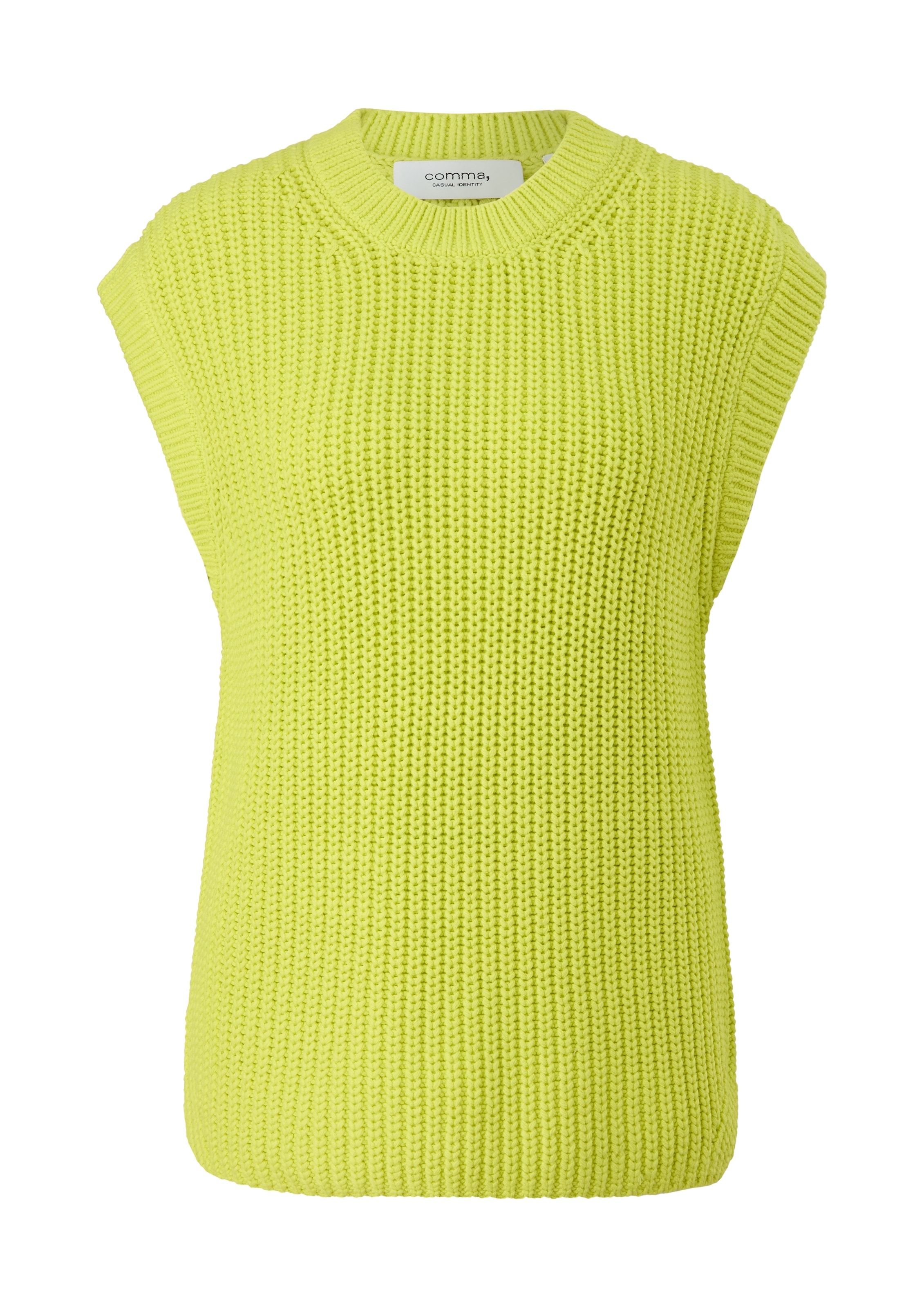 comma casual identity Sweater in L in Lime, Item view