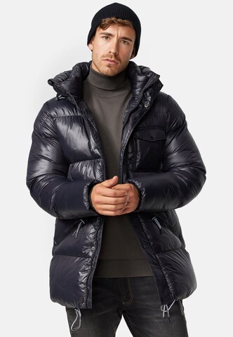 INDICODE JEANS Winter jacket 'Local' in Black