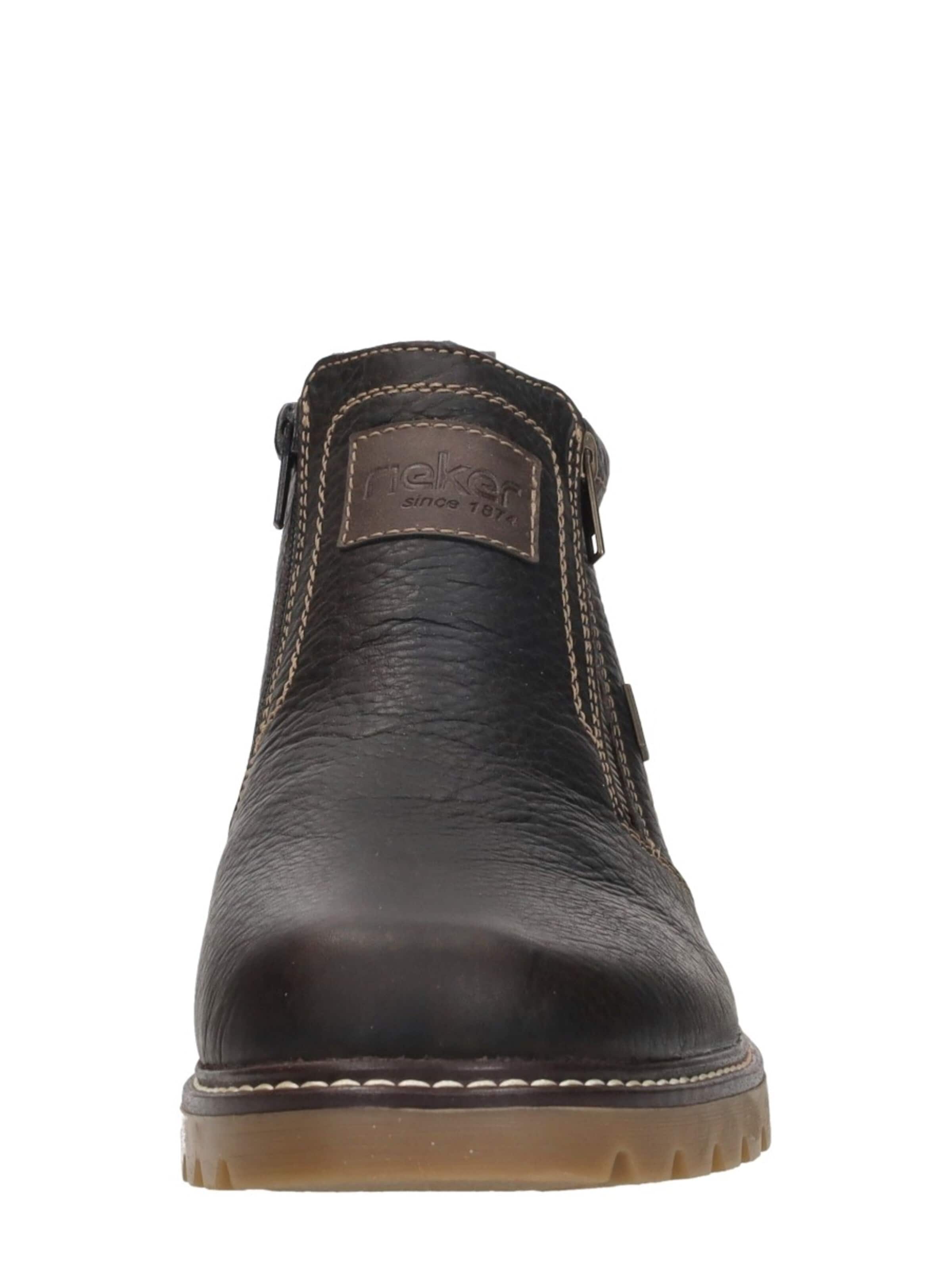 Bottes 'Enkellaarzen' Rieker en marron