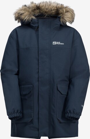 JACK WOLFSKIN Outdoorjas 'COSY BEAR' in Blauw: voorkant