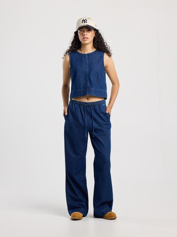 Wide Leg Jean America Today en bleu