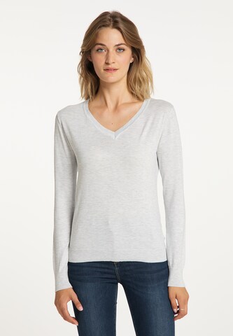 usha BLUE LABEL Sweater in Grey: front