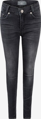 Skinny Jeans de la BLUE EFFECT pe negru: față