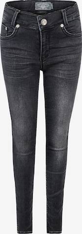 Skinny Jeans de la BLUE EFFECT pe negru: față