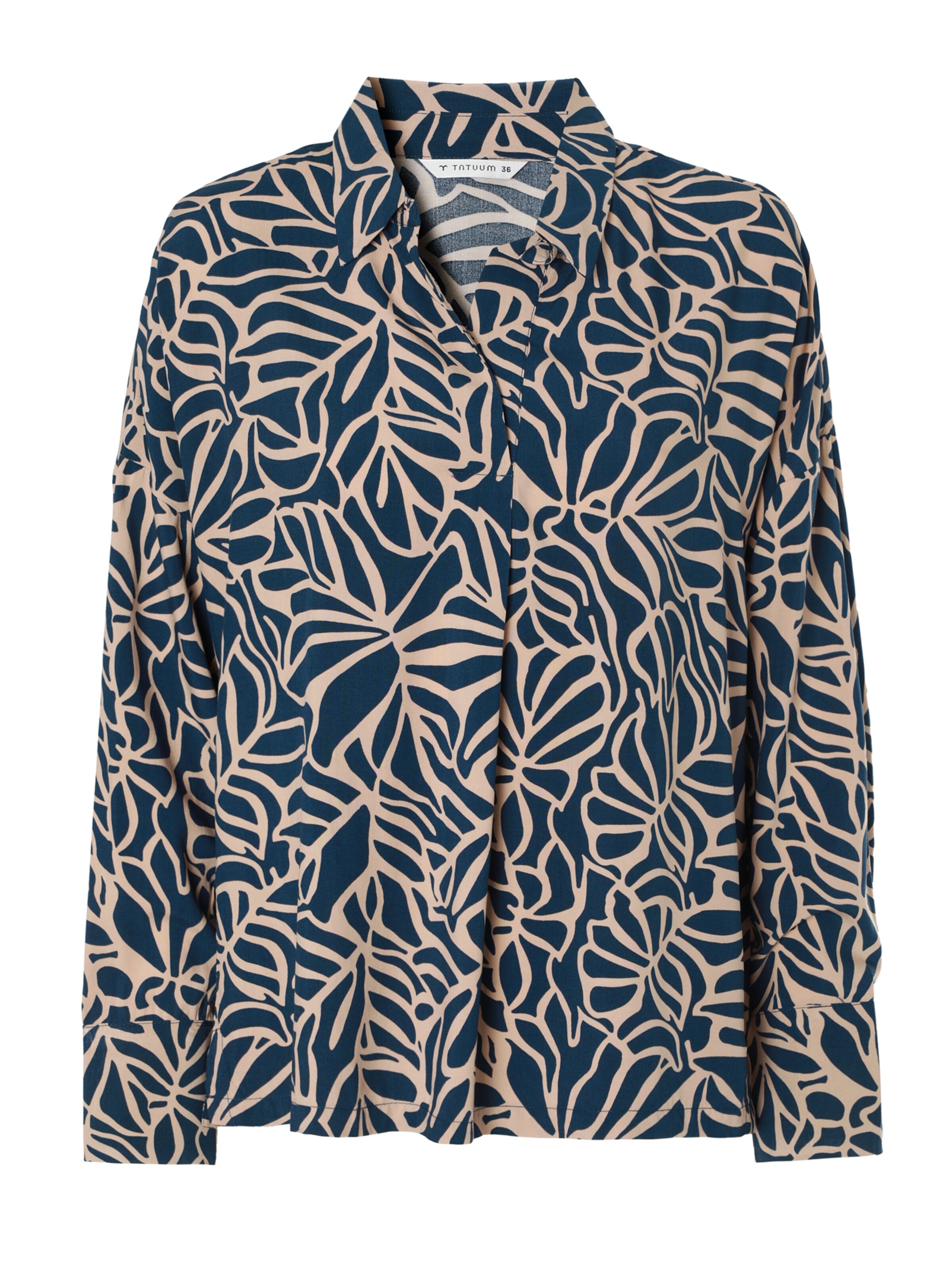 TATUUM Bluse 'Berko' in Blau: Vorderseite
