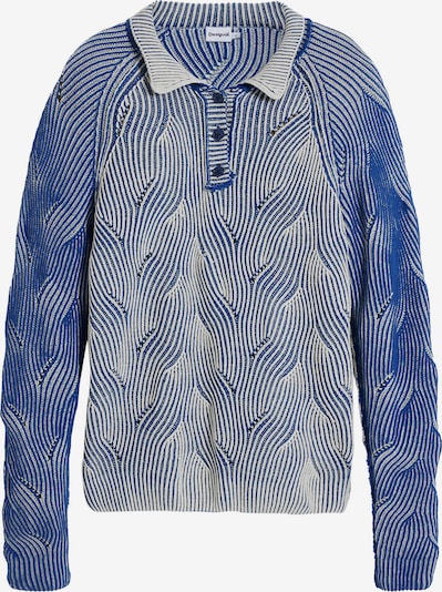 Desigual Džemperis, krāsa - dūmu zils / kobaltzils, Preces skats