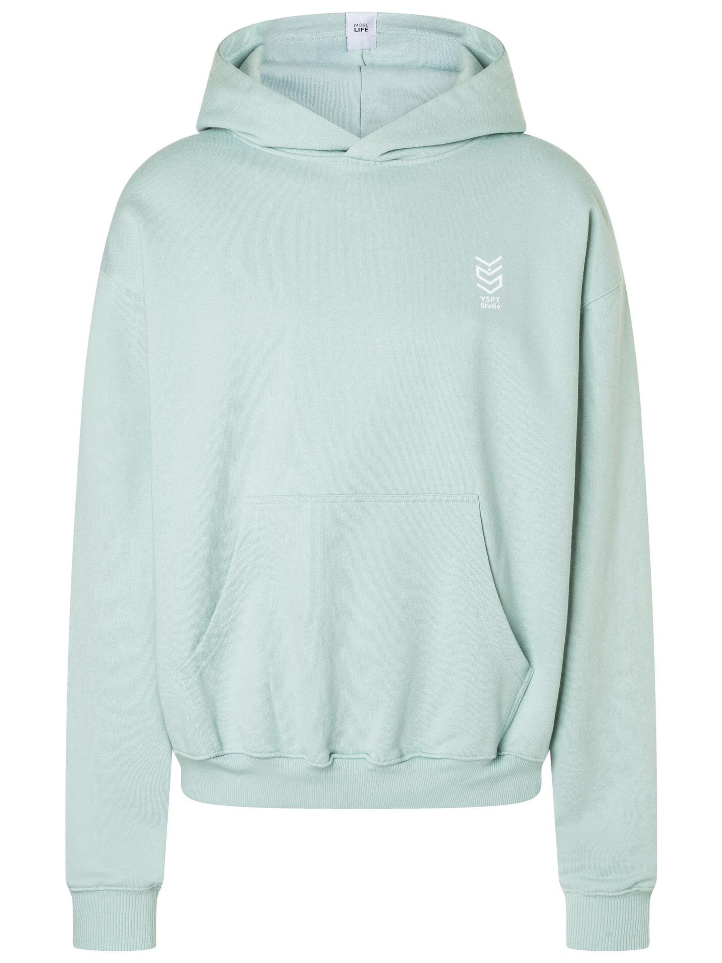 YSPT Studio Sweatshirt 'CITYSCAPE' in Green: front