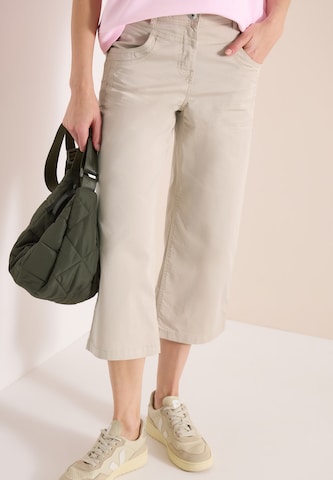 CECIL Loose fit Pants 'Neele' in Beige: front