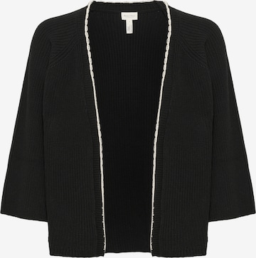 Part Two Cardigan 'Tritte' i sort: forside