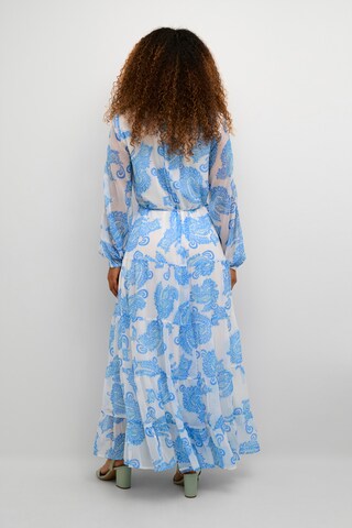 Robe-chemise 'Samira' Cream en bleu