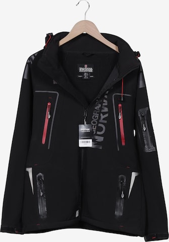 National Geographic Jacke L in Schwarz: Vorderseite