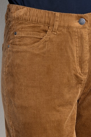 Ulla Popken Wide leg Pants in Brown