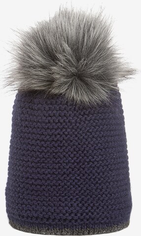Cassandra Beanie 'Lina' in Blue: front