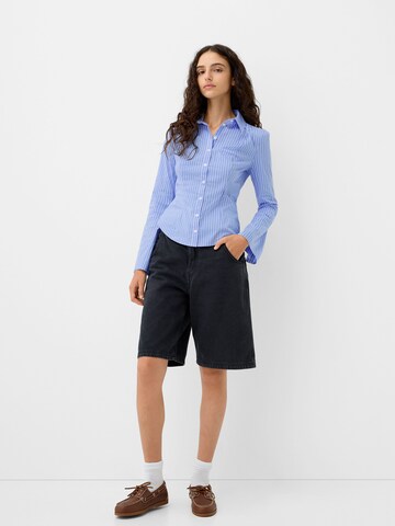 Camicia da donna di Bershka in blu