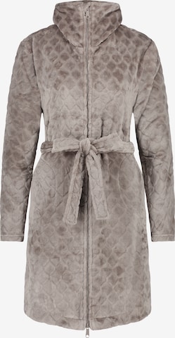 Hunkemöller Short Bathrobe in Beige: front