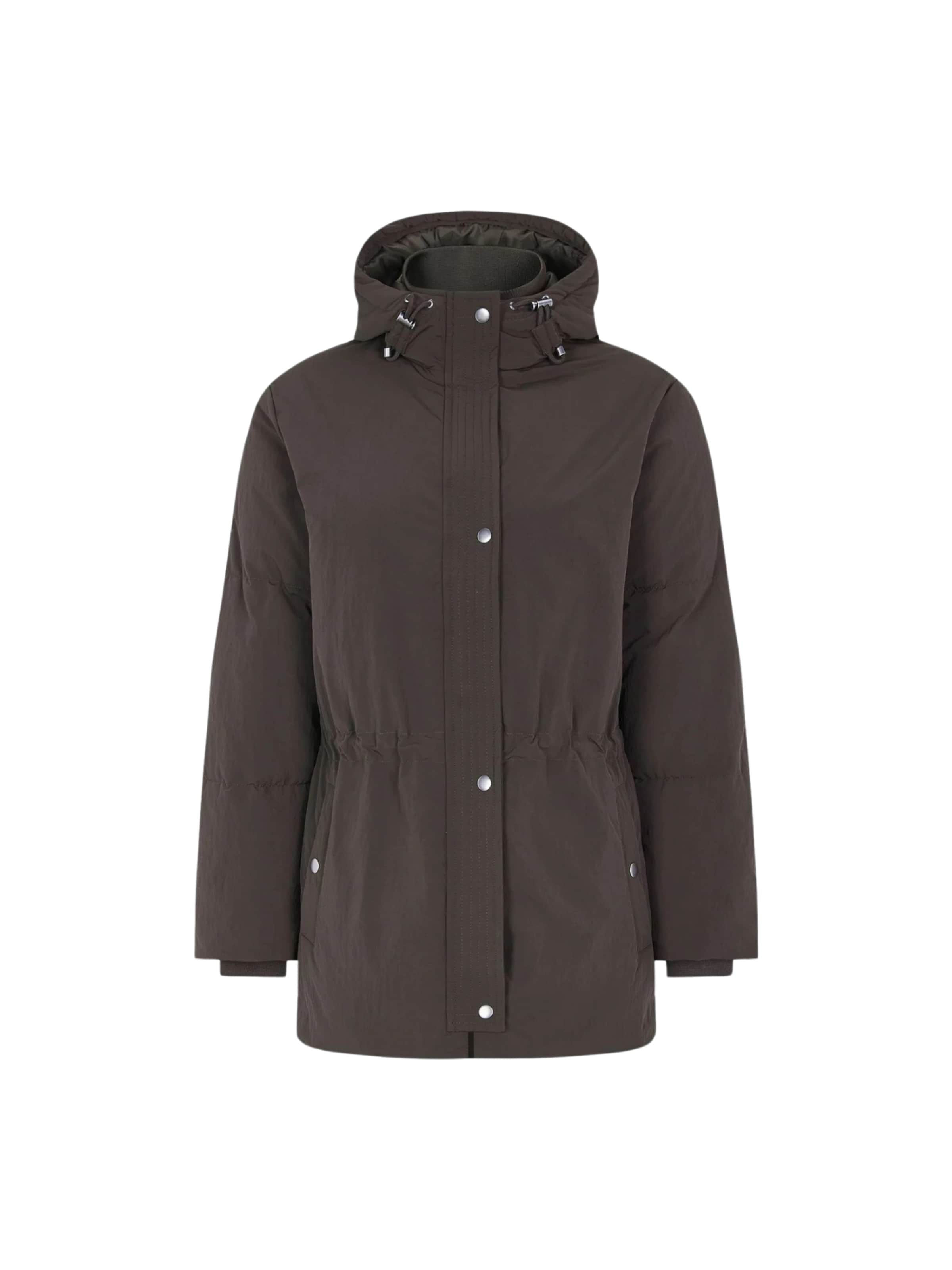 Parka invernale 'SRDune' di Soft Rebels in marrone: frontale