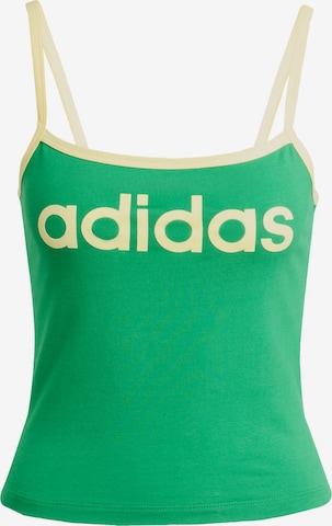 Haut ADIDAS ORIGINALS en vert : devant
