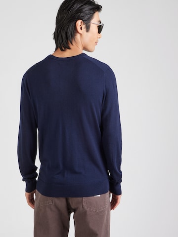 Hackett London Trui in Blauw: terug