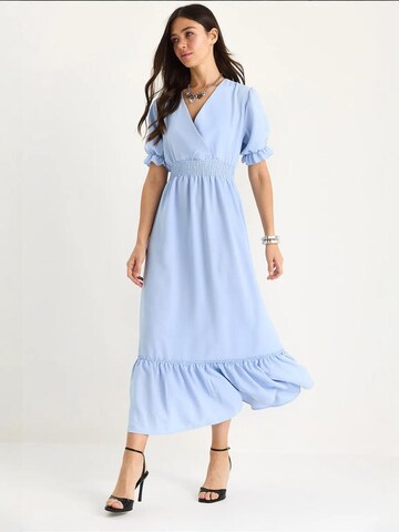 Bianco Lucci Jurk in Blauw