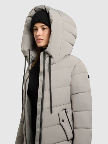khujo Wintermantel 'Mikia3' in Grau